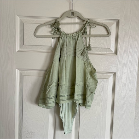 NWOT Free People Trust Me Thong Bodysuit - Picture 3 of 8